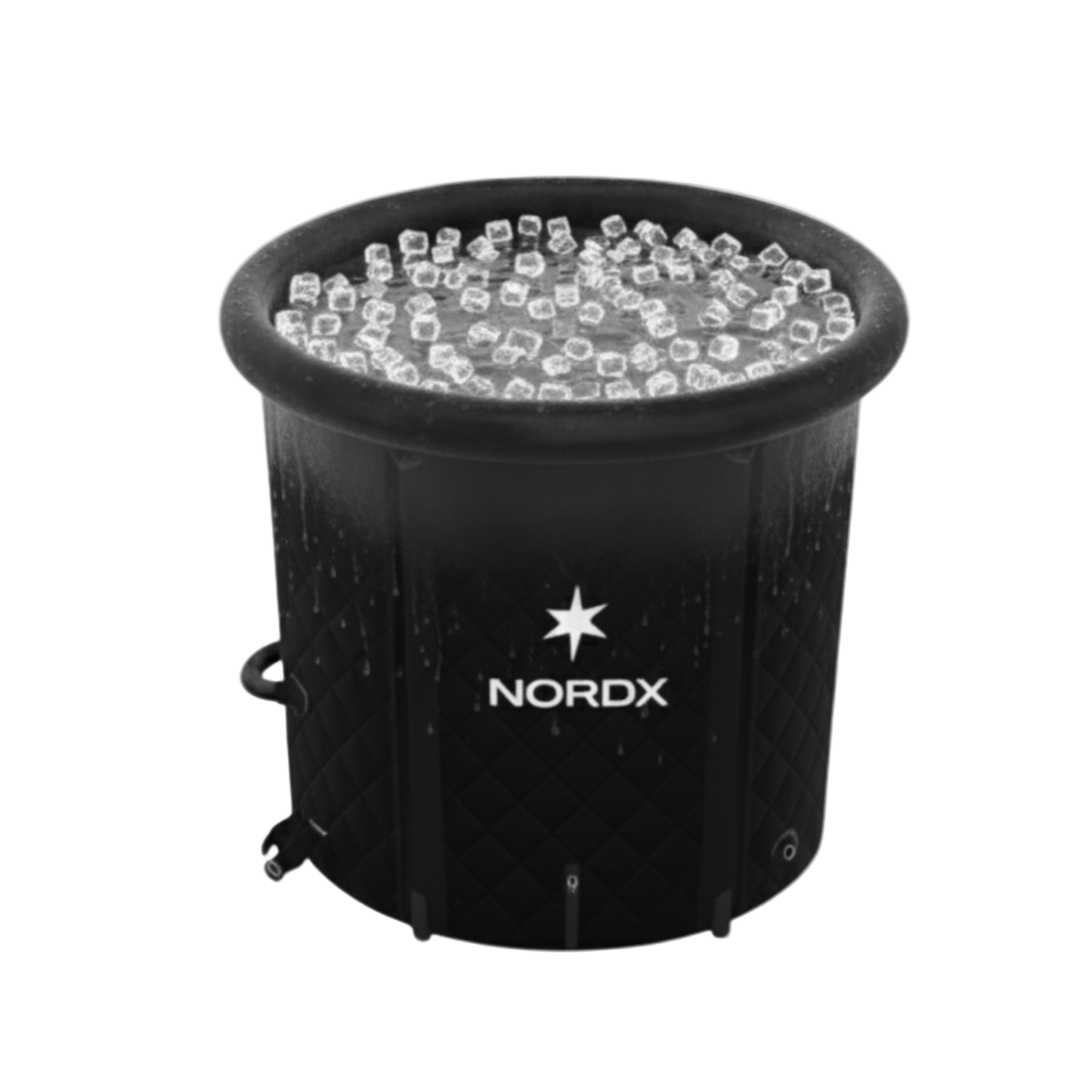 Nordx Kältebad mit isolierender Abdeckung für optimale Temperaturhaltung